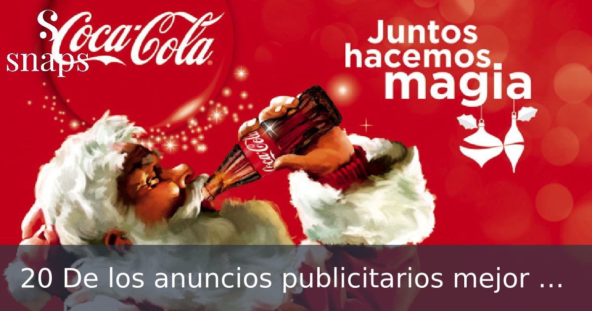 20 De los anuncios publicitarios mejor diseñados de todos los tiempos ...
