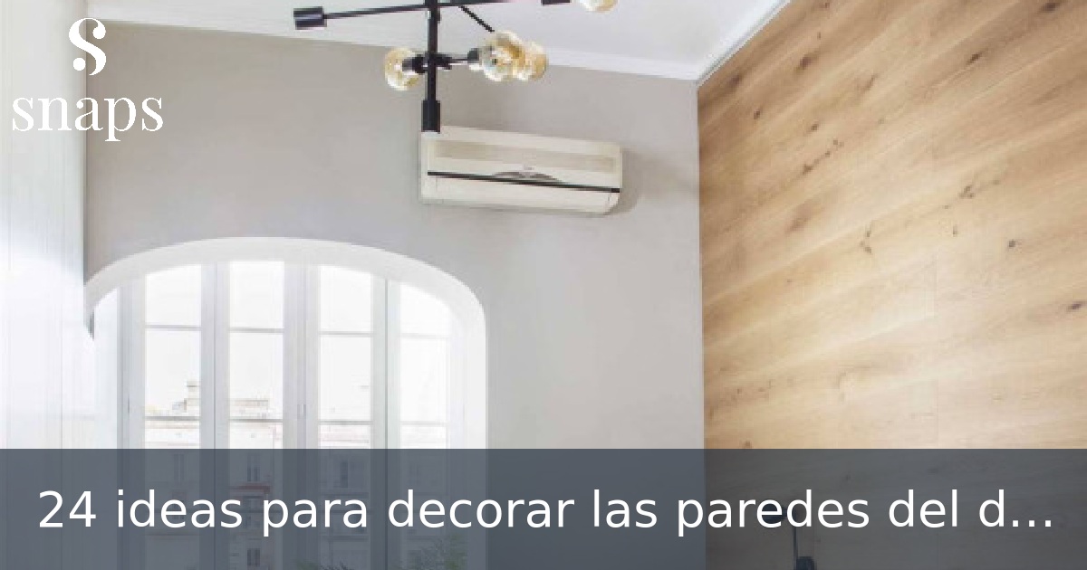 24 ideas para decorar las paredes del dormitorio