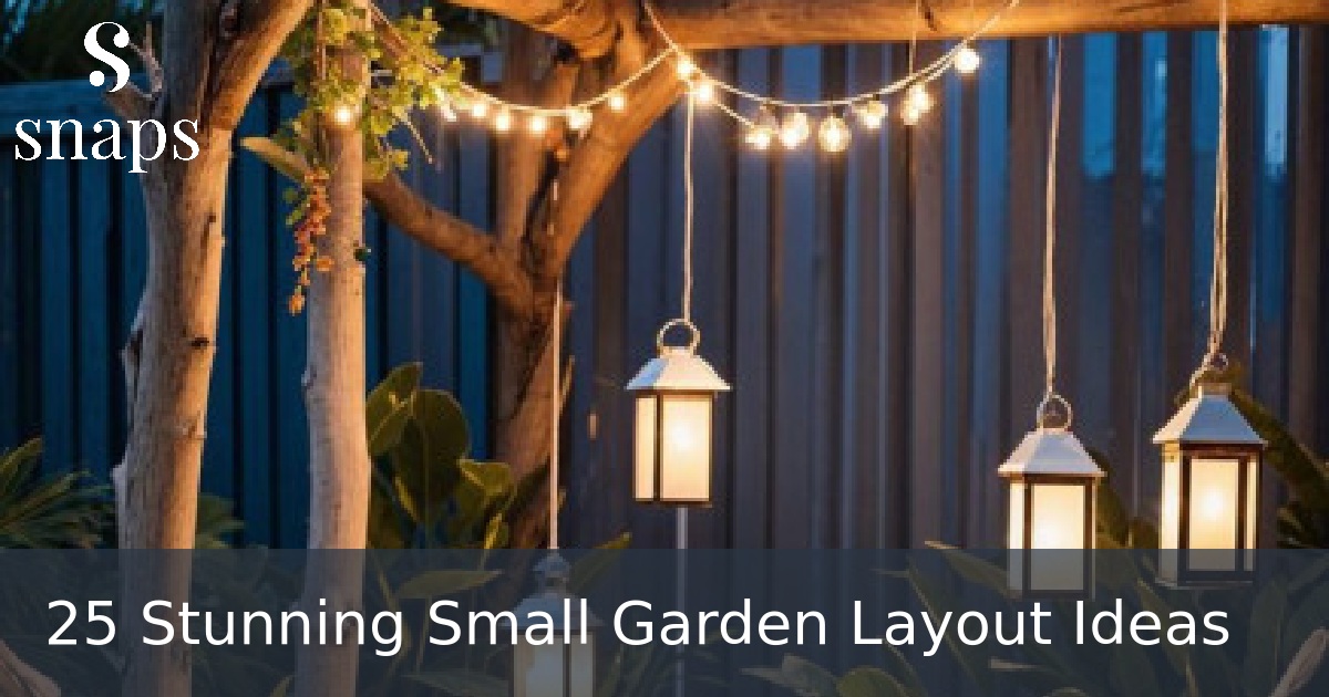 Deanna2u - 25 Stunning Small Garden Layout Ideas