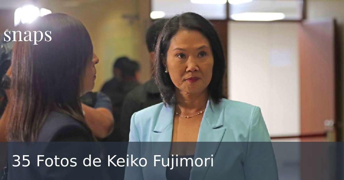 35 Fotos de Keiko Fujimori