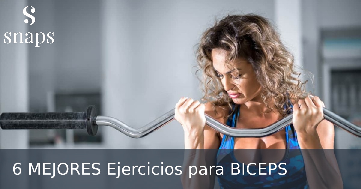 6 MEJORES Ejercicios para BICEPS