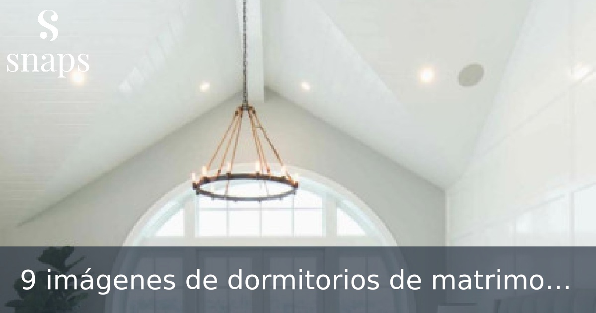 9 imágenes de dormitorios de matrimonio modernos con algunos consejos ...