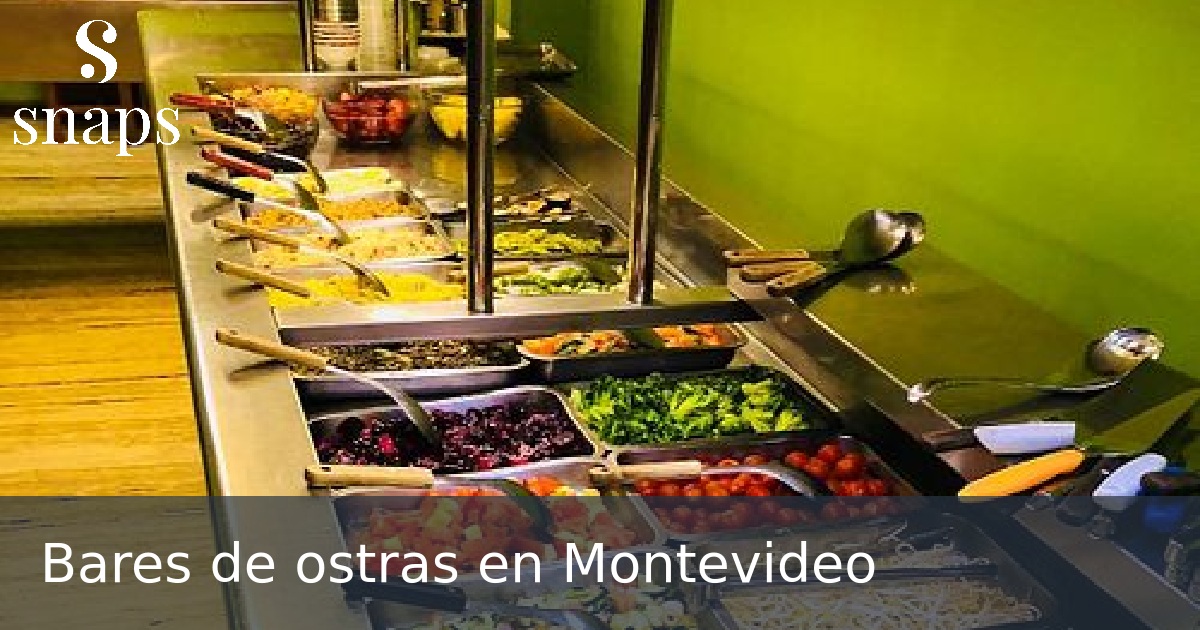 Bares de ostras en Montevideo