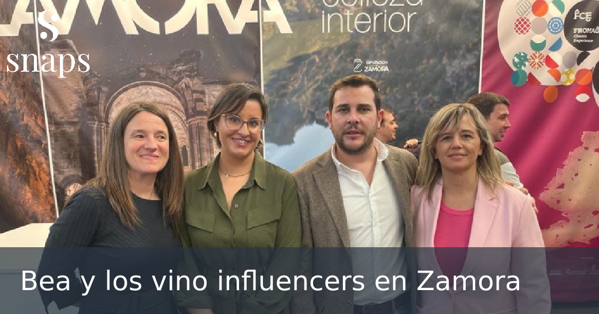 Bea y los vino influencers en Zamora