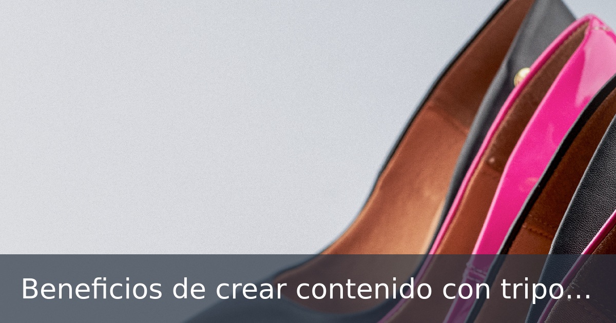 Beneficios de crear contenido con tripode