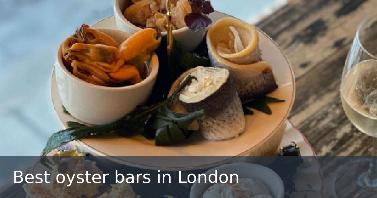 Best oyster bars in London