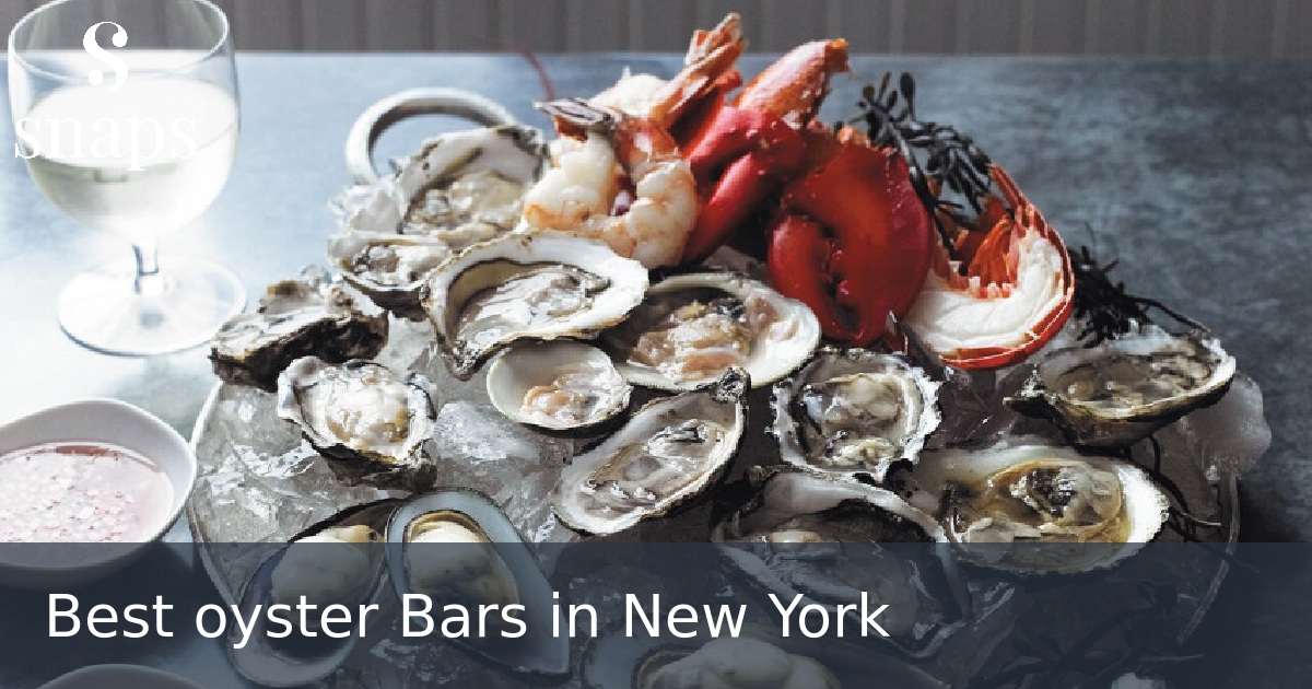 Best oyster Bars in New York