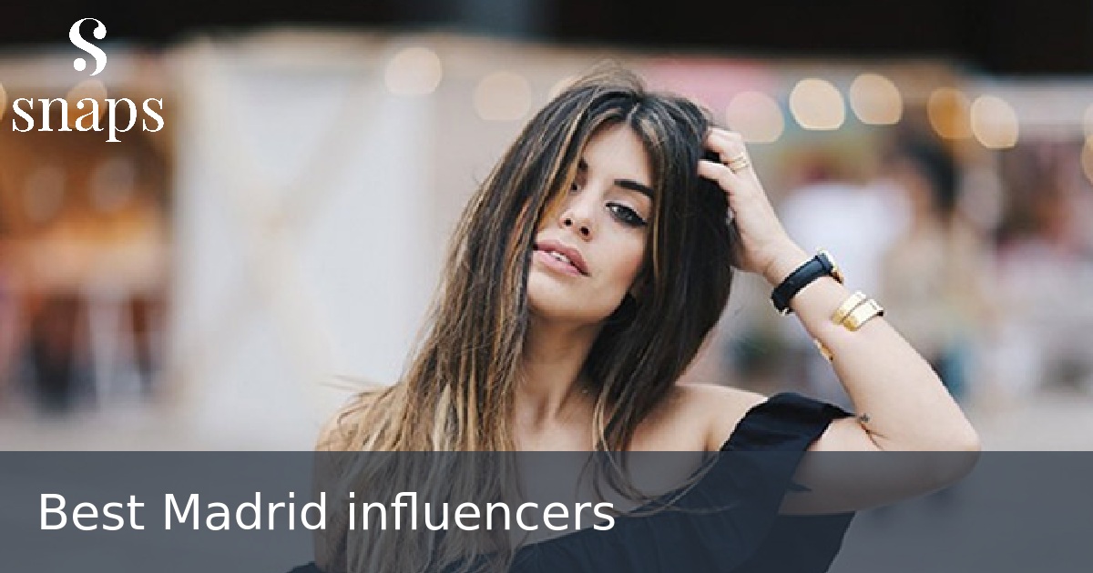 Best Madrid influencers
