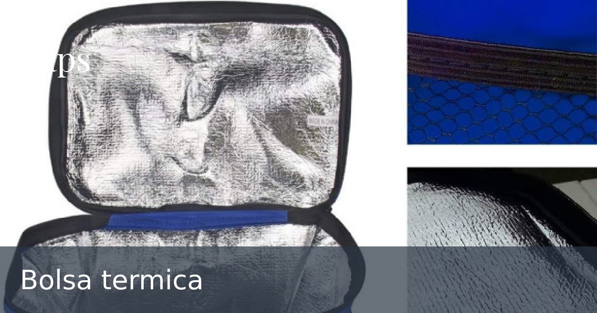 Bolsa termica