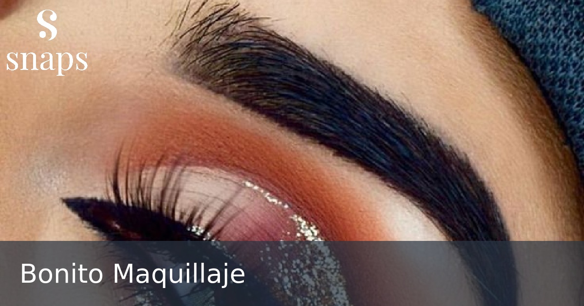 Bonito Maquillaje