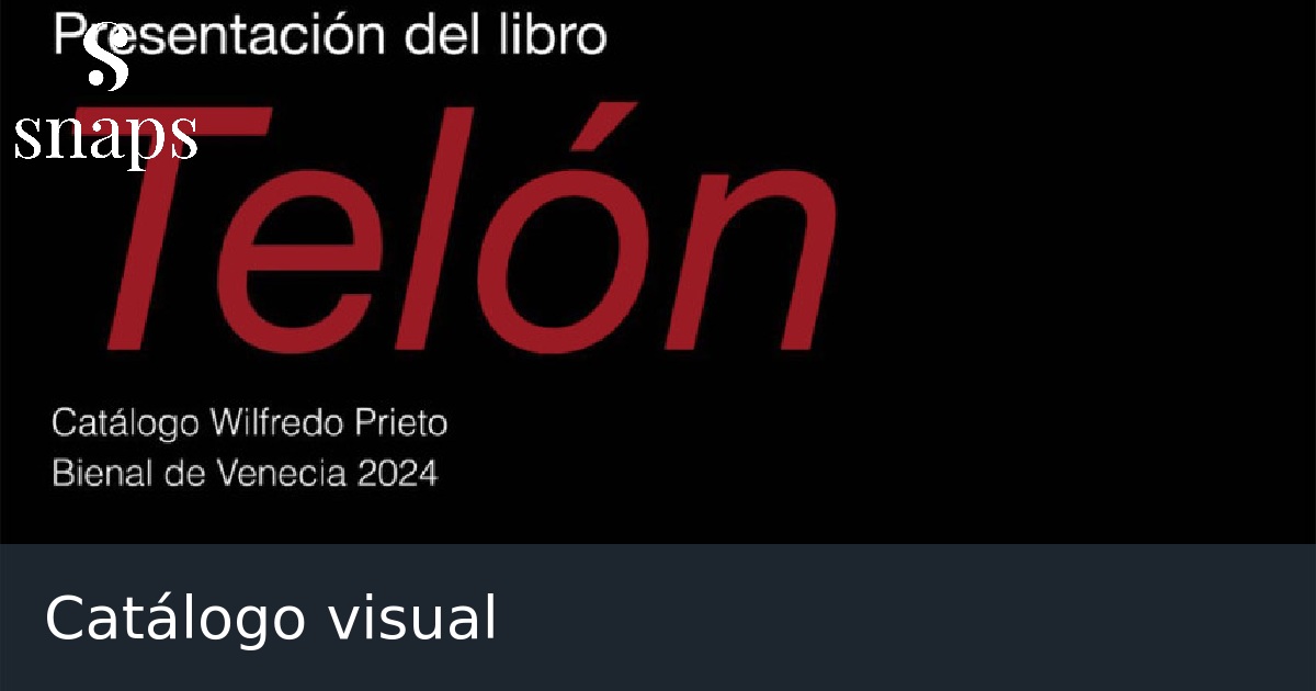 Catálogo visual
