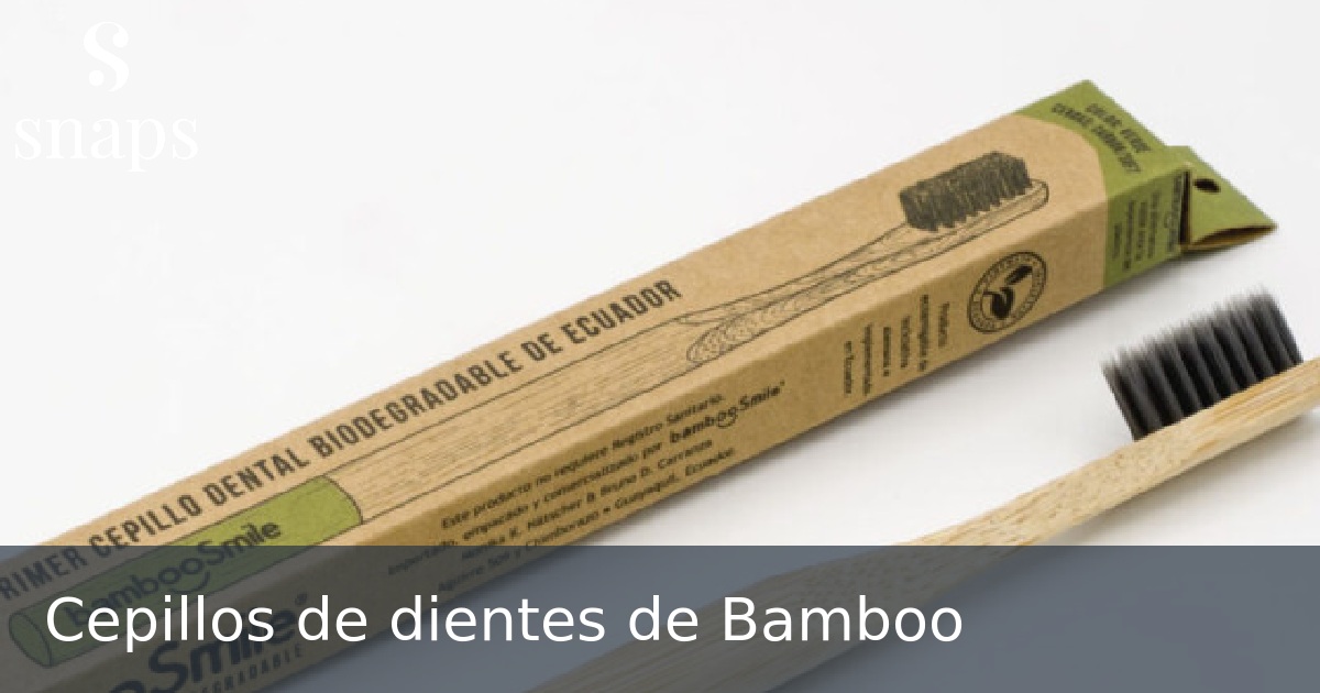 Cepillos de dientes de Bamboo