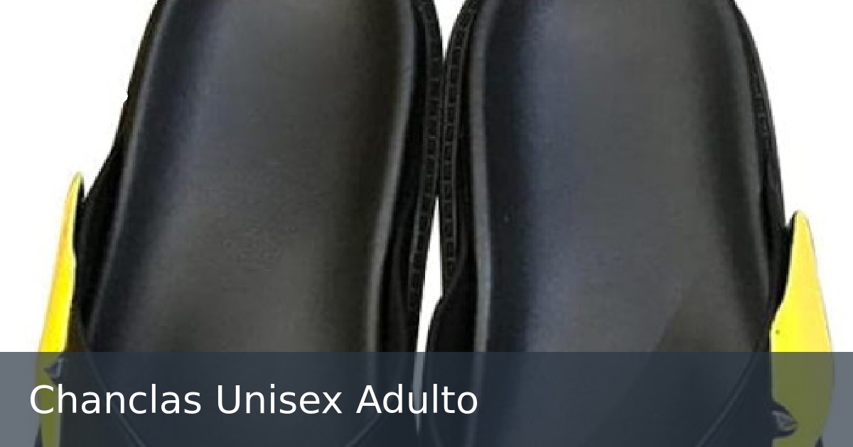 Chanclas Unisex Adulto