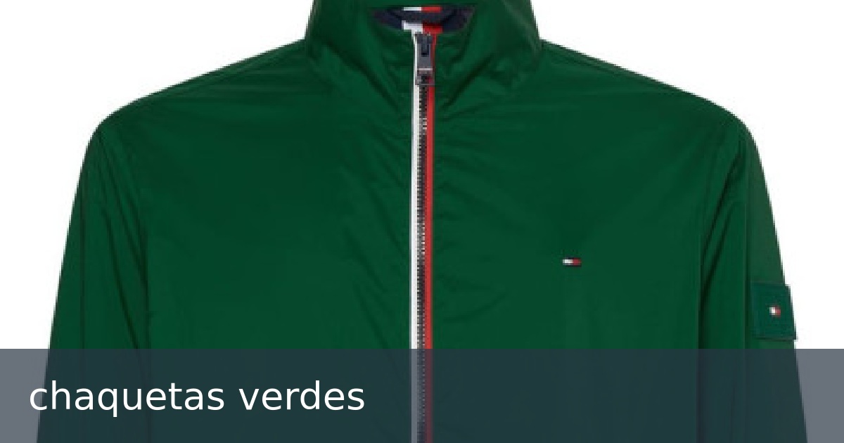 chaquetas verdes