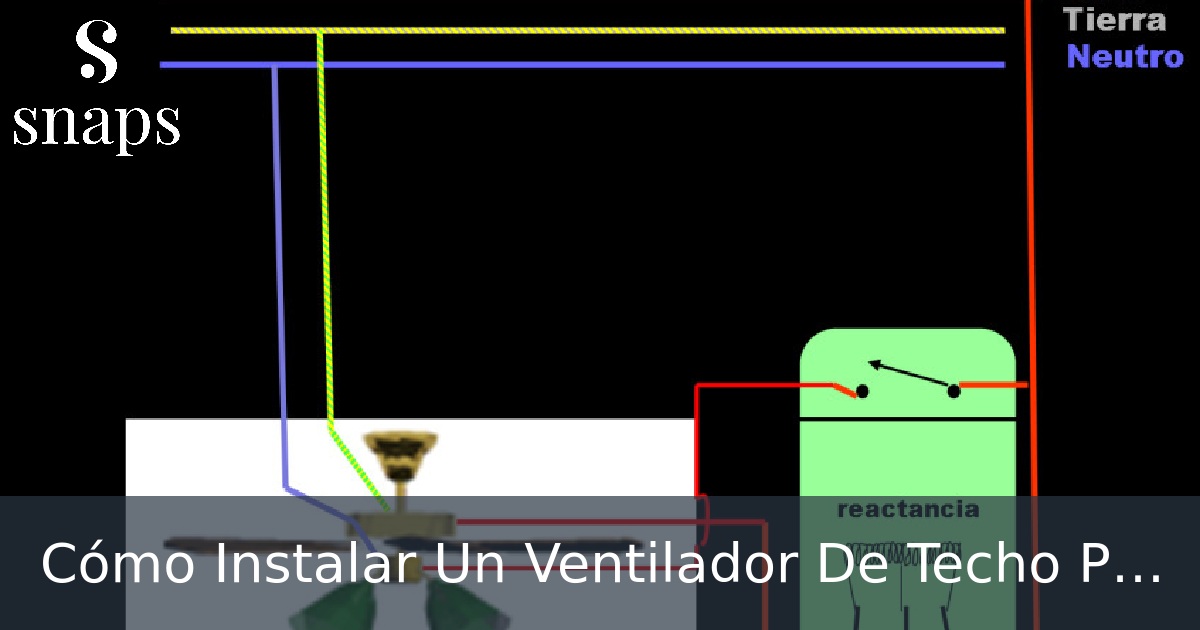 Cómo Instalar Un Ventilador De Techo Philips Bliss
