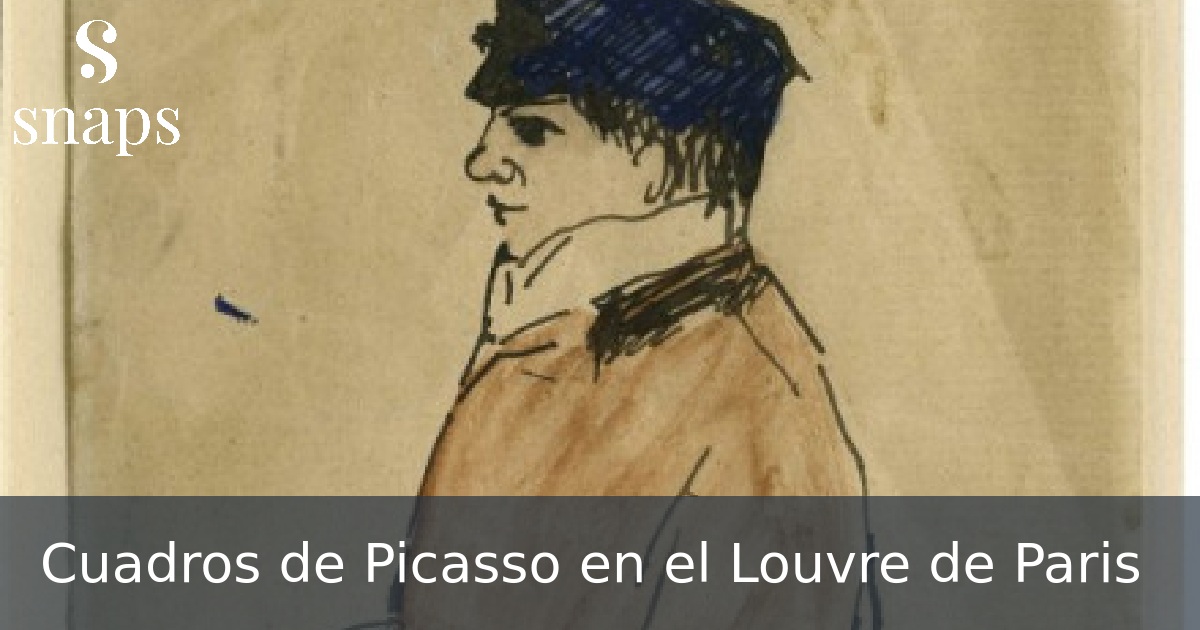 Cuadros de Picasso en el Louvre de Paris