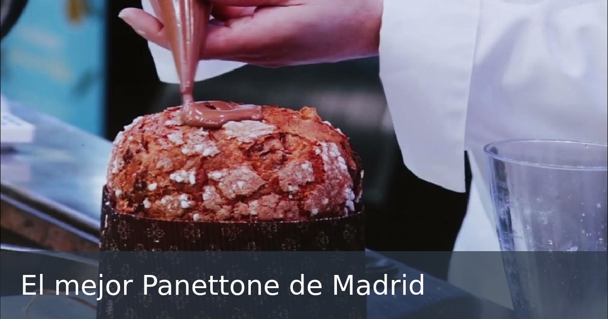 El mejor Panettone de Madrid