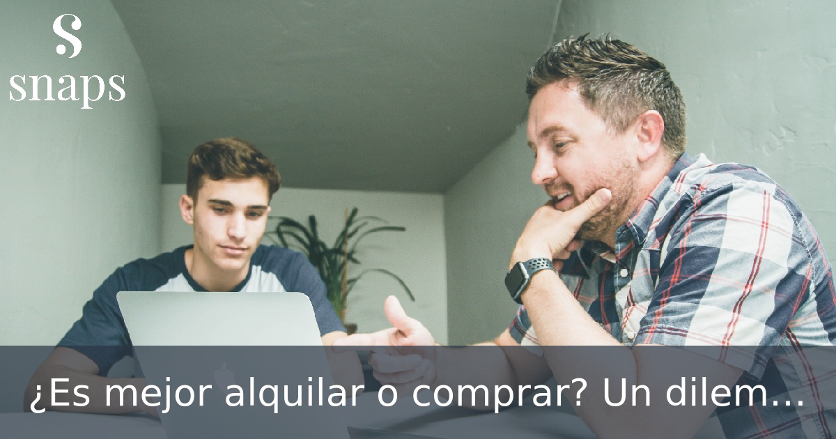 ¿Es mejor alquilar o comprar? Un dilema financiero para los Millennials
