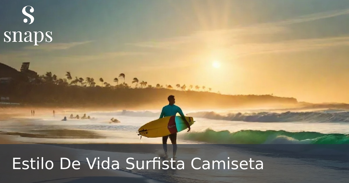 Estilo De Vida Surfista Camiseta