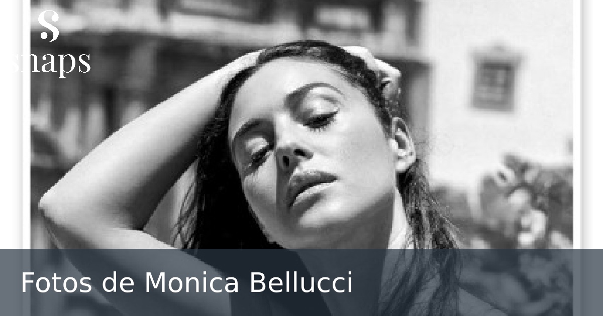 Fotos de Monica Bellucci
