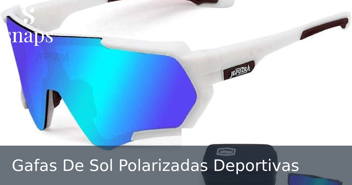 Gafas De Sol Polarizadas Deportivas
