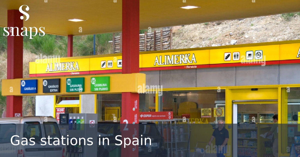 Gas stations in Spain