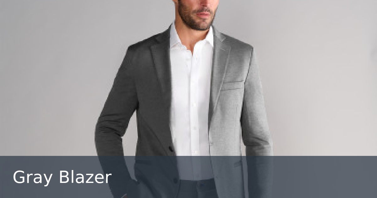 Gray Blazer