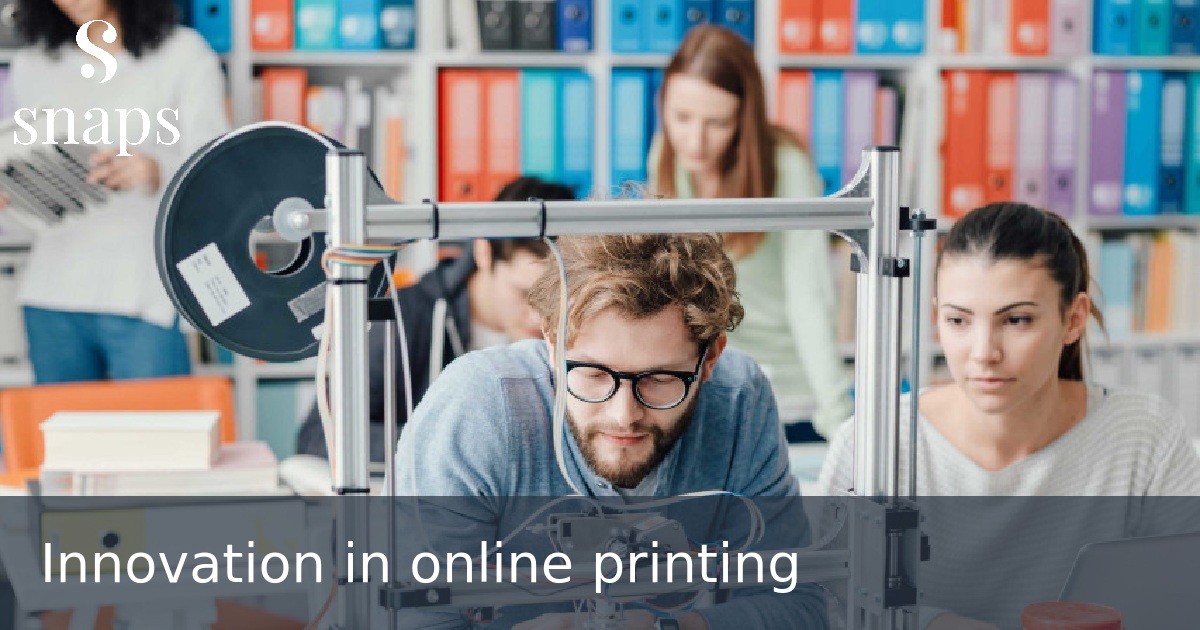 Innovation in online printing