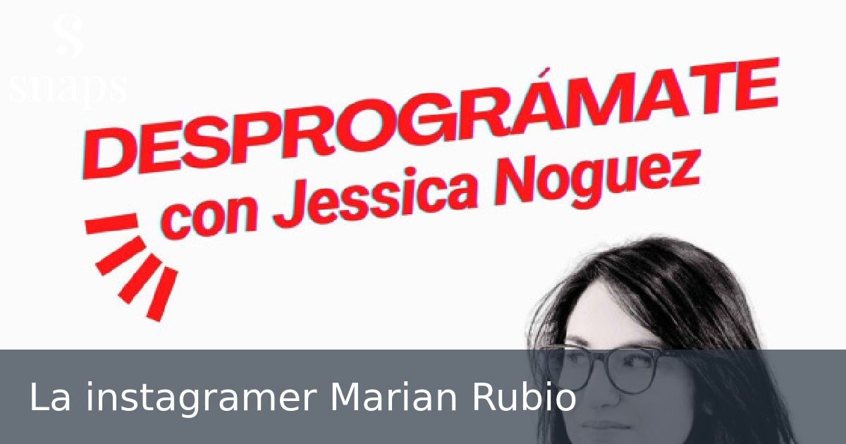 La instagramer Marian Rubio
