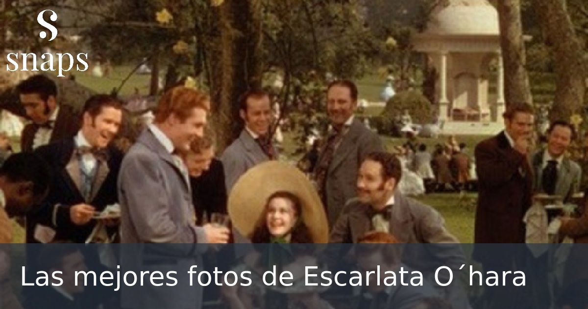 Las mejores fotos de Escarlata O´hara