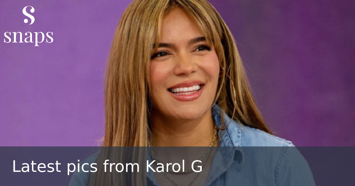 Latest pics from Karol G