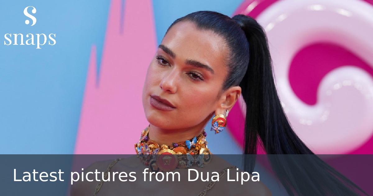 Latest pictures from Dua Lipa