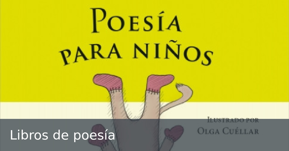 Libros de poesía 