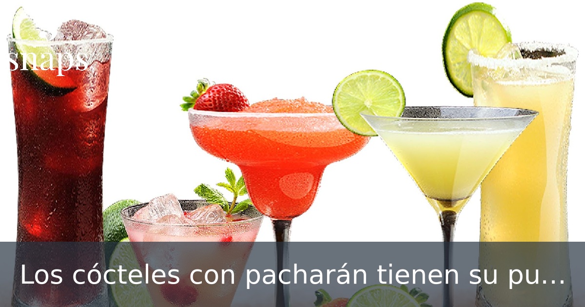 Los cócteles con pacharán tienen su punto