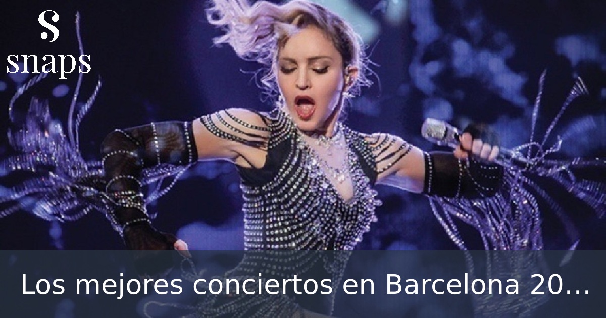 Los mejores conciertos en Barcelona 2025