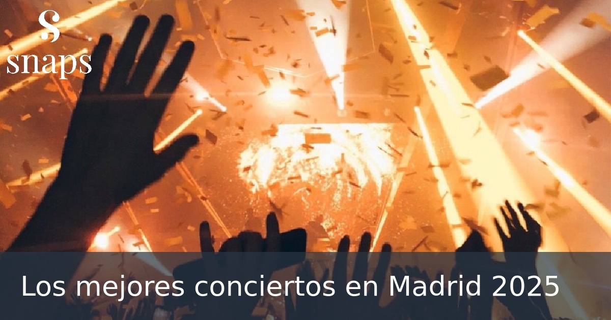 Los mejores conciertos en Madrid 2025