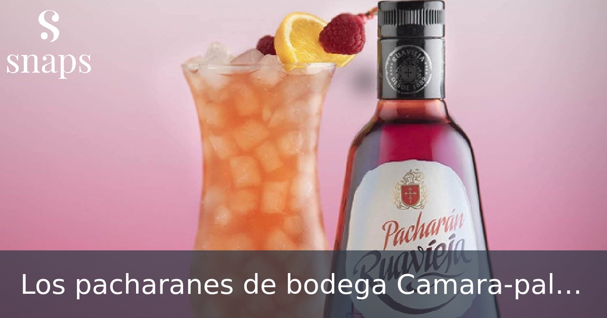 Los pacharanes de bodega Camara-palacios