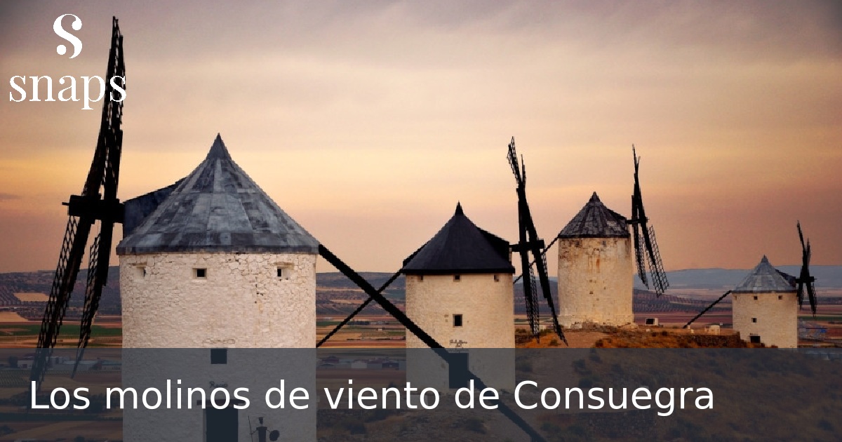 Los molinos de viento de Consuegra