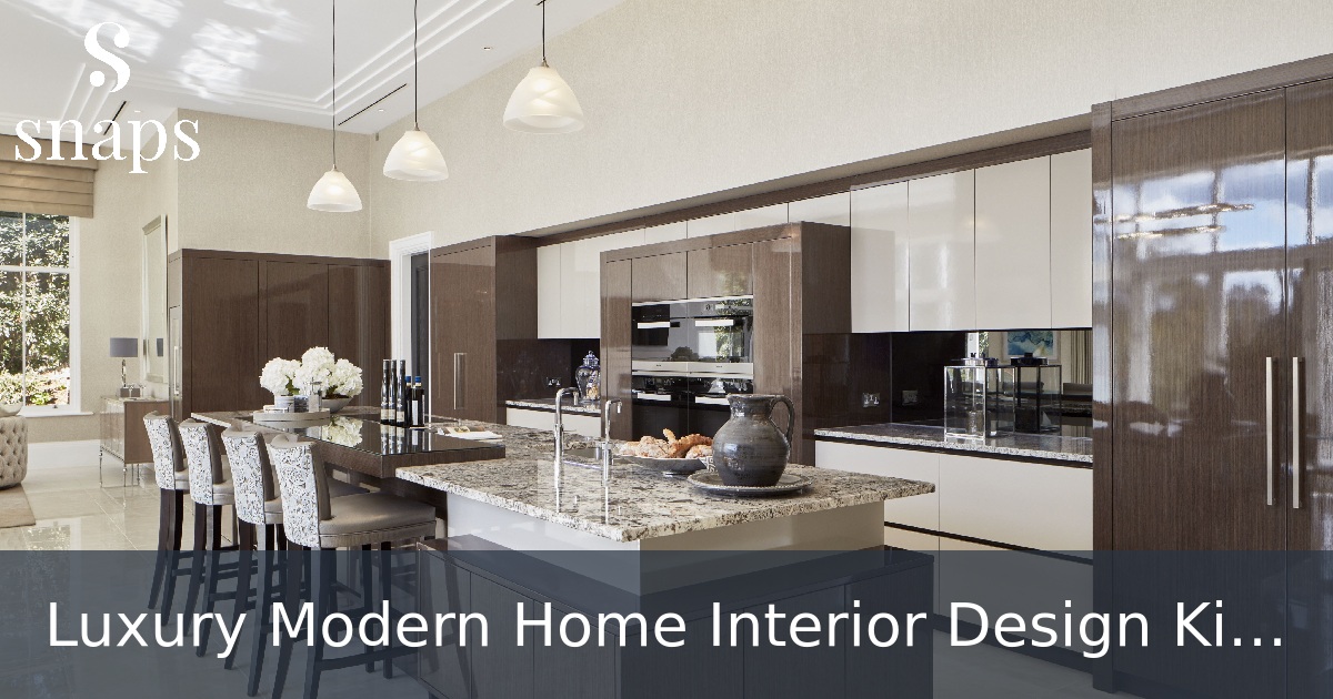 Luxury Modern Home Interior Design Kitchen