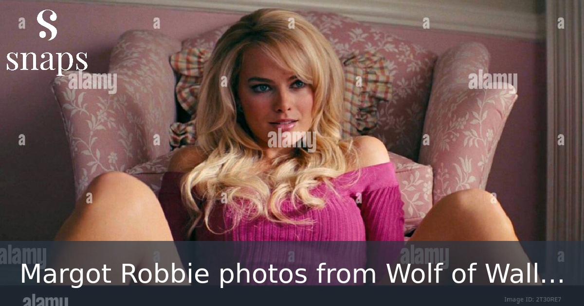 Margot Robbie photos from Wolf of Wall street
