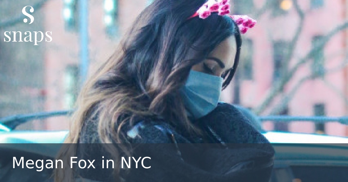 Megan Fox in NYC