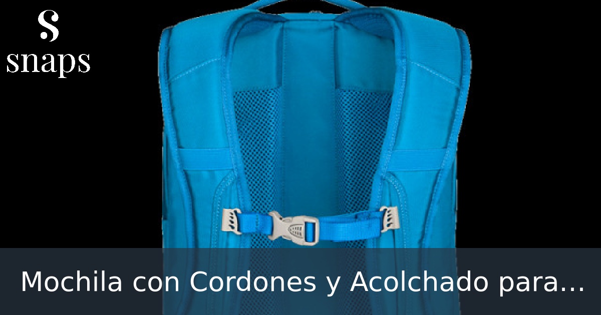 Mochila con Cordones y Acolchado para Los Hombros