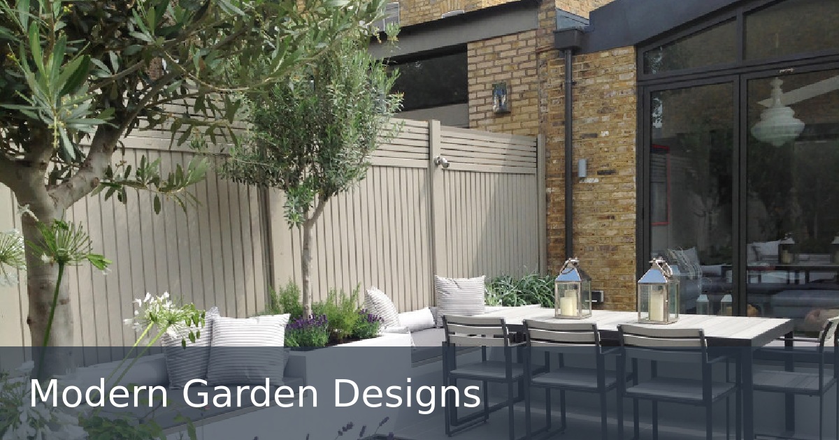 Modern Garden Designs