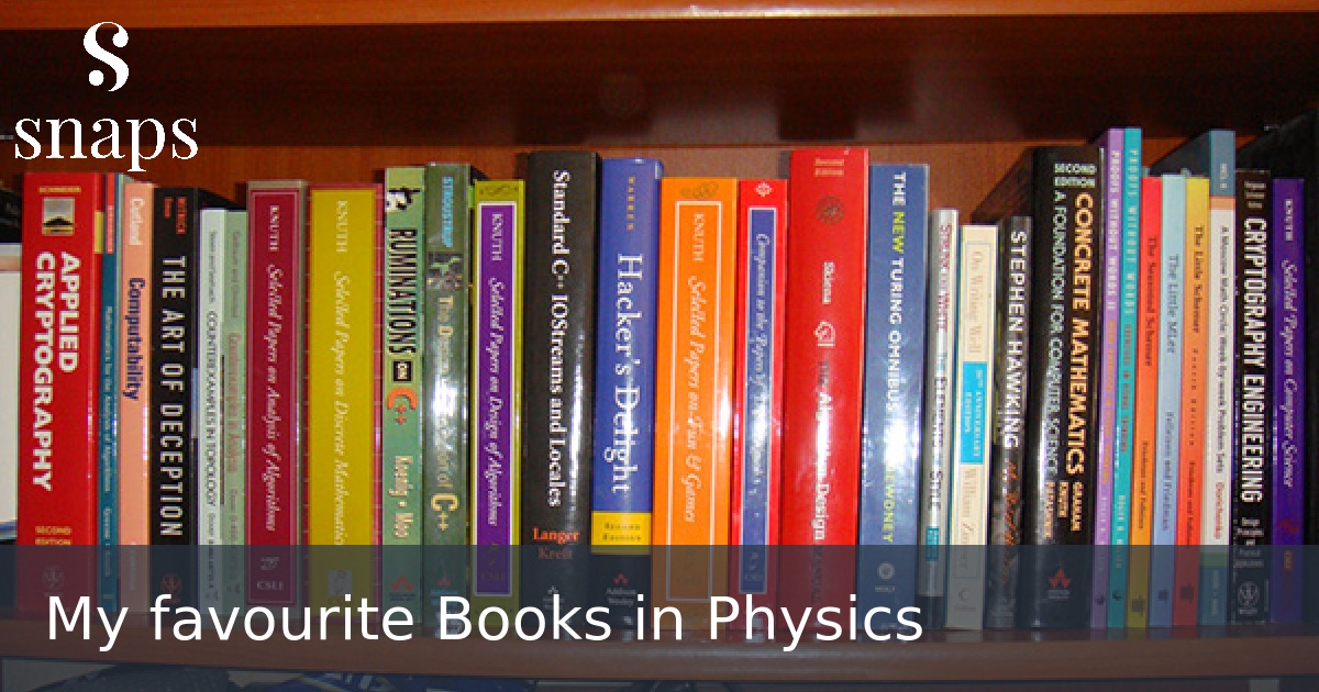 My favourite Books in Physics