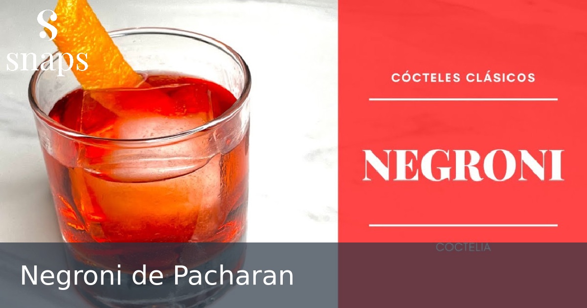 Negroni de Pacharan
