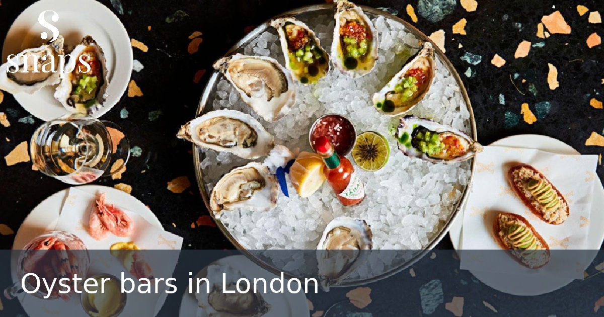 Oyster bars in London