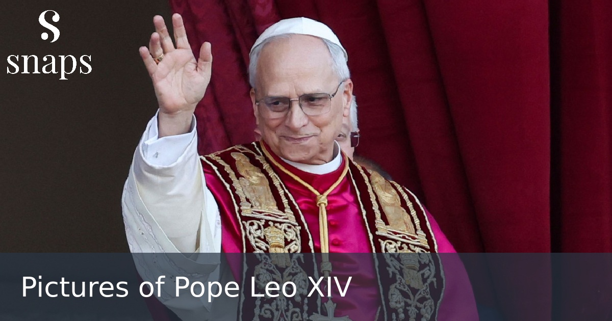 Pictures of Pope Leo XIV