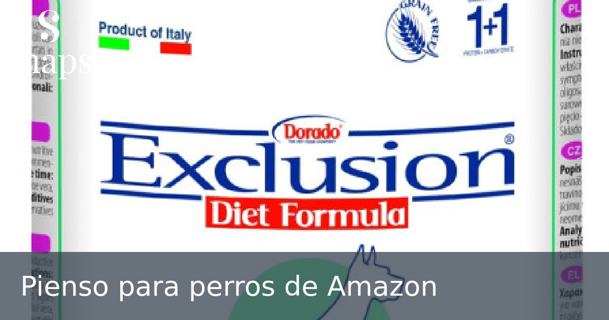 Pienso para perros de Amazon
