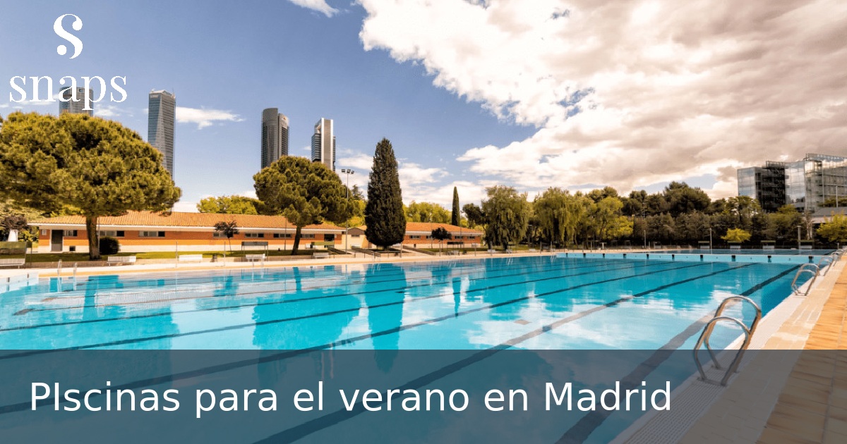PIscinas para el verano en Madrid