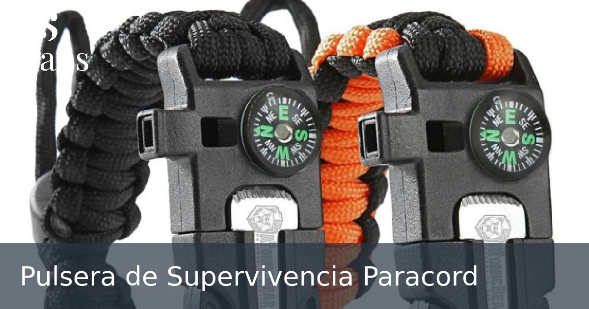 Pulsera de Supervivencia Paracord